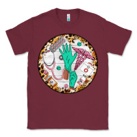 Burgundy nurse coaster Classic Tee - CowGirlArtShop