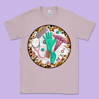 Nurse Coaster Classic Tee Designed By Cowgirlartshop