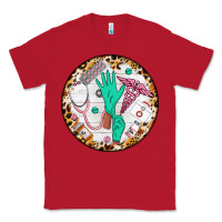 Red nurse coaster Classic Tee - CowGirlArtShop