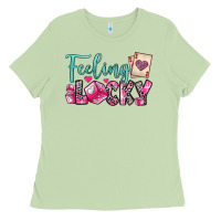 Matcha feeling lucky Ladies Tee - OliviaCreatesArt