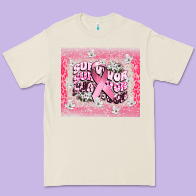 Survivor Cancer Awareness Premium Tee Designed By Cowgirlartshop