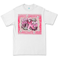 White survivor cancer awareness Premium Tee - CowGirlArtShop