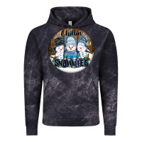 Cloud Black Chillin With My Snowmies Vintage Hoodie - FaDigitalArtStudio