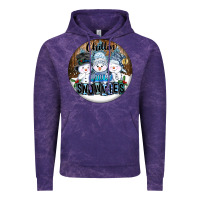Cloud Purple Chillin With My Snowmies Vintage Hoodie - FaDigitalArtStudio