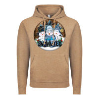 Vintage Coffee Chillin With My Snowmies Vintage Hoodie - FaDigitalArtStudio