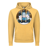 Vintage Mustard Chillin With My Snowmies Vintage Hoodie - FaDigitalArtStudio