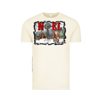 Vintage Arctic noel with windmill and farm Vintage Tee - RanaPortraitStore