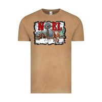 Vintage Camel noel with windmill and farm Vintage Tee - RanaPortraitStore