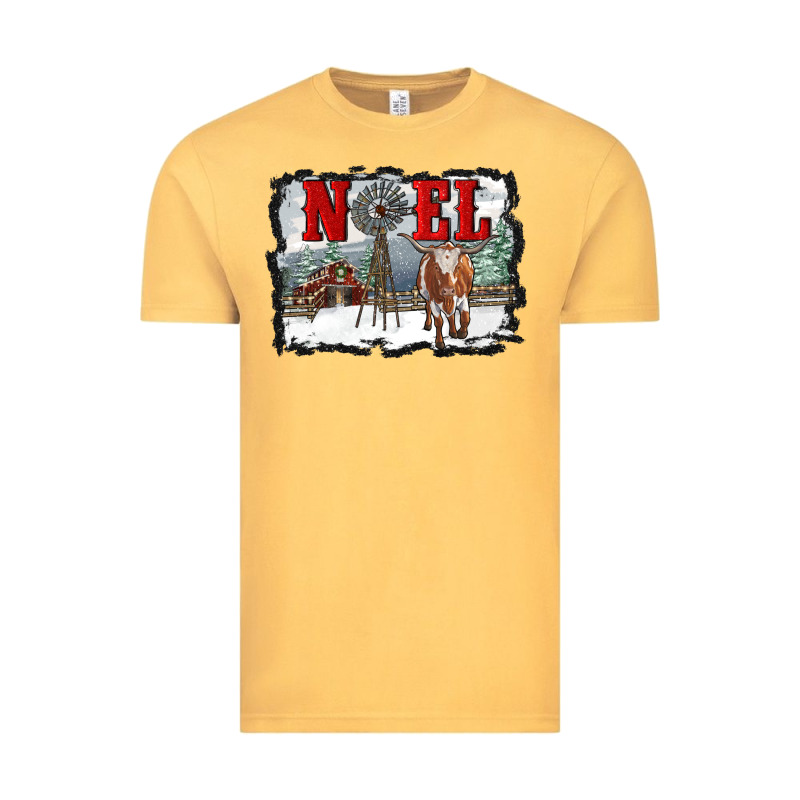 Noel With Windmill And Farm Vintage Tee by RanaPortraitStore | Teevron