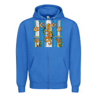 True Royal shalom with star of david Zipper Hoodie - AdoDesignShop