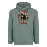 Sage christmas life is better with a french bulldog Heavyweight Hoodie - JahusDesignShop