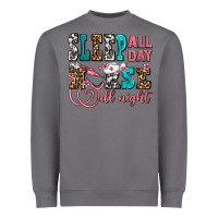 Storm sleep all day nurse all night Heavyweight Sweatshirt - AdoDesignShop