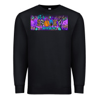 Black it s spooky season Premium Sweatshirt - JahusDesignShop