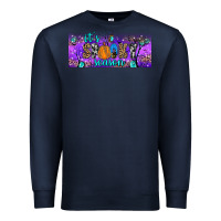 Navy it s spooky season Premium Sweatshirt - JahusDesignShop