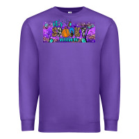 Purple it s spooky season Premium Sweatshirt - JahusDesignShop