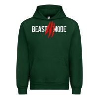 Forest Green beast mode Urban Hoodie - artisFamous