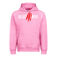 Fuchsia Pink beast mode Urban Hoodie - artisFamous
