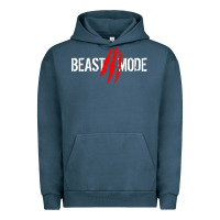 Pigment Midnight Navy beast mode Urban Hoodie - artisFamous