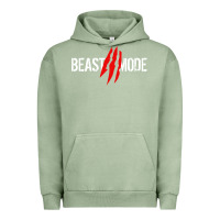 Pigment Oil Green beast mode Urban Hoodie - artisFamous