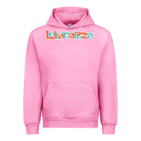 Fuchsia Pink Lollapalooza Festival Urban Hoodie - artisFamous
