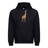 Black Giraffe Urban Hoodie - artisFamous
