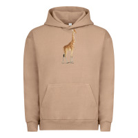 Pigment Burro Giraffe Urban Hoodie - artisFamous