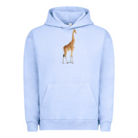 Pigment Grape Ice Giraffe Urban Hoodie - artisFamous