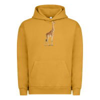 Pigment Peanut Butter Giraffe Urban Hoodie - artisFamous