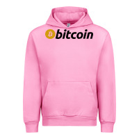Fuchsia Pink vintage look bitcoin Urban Hoodie - artisFamous
