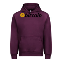 Mauve Wine vintage look bitcoin Urban Hoodie - artisFamous