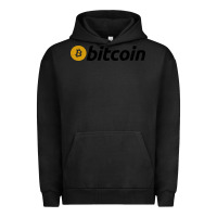 Pigment Black vintage look bitcoin Urban Hoodie - artisFamous