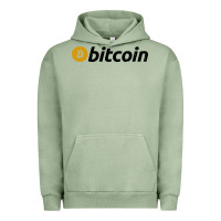 Pigment Oil Green vintage look bitcoin Urban Hoodie - artisFamous
