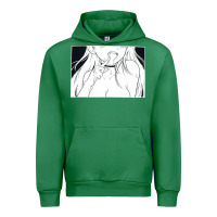 Emerald anime eyes Urban Hoodie - artisFamous