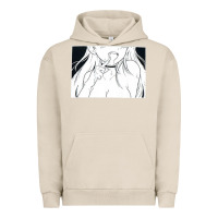 Pigment French Oak anime eyes Urban Hoodie - artisFamous