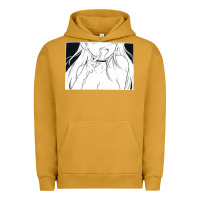 Pigment Peanut Butter anime eyes Urban Hoodie - artisFamous
