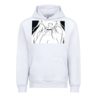 White anime eyes Urban Hoodie - artisFamous