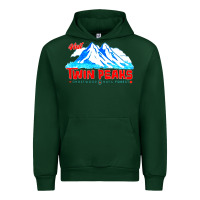 Forest Green visit twin peaks Urban Hoodie - artisFamous