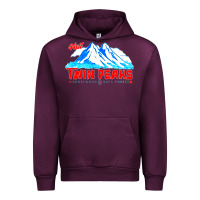 Mauve Wine visit twin peaks Urban Hoodie - artisFamous