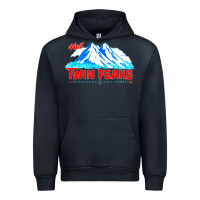 Navy visit twin peaks Urban Hoodie - artisFamous