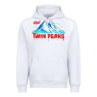 White visit twin peaks Urban Hoodie - artisFamous
