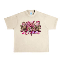Sandshell Tired mom life Urban Heavy Tee - FaDigitalArtStudio