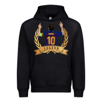 Black Messi The Legend Urban Hoodie - artisFamous