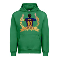 Emerald Messi The Legend Urban Hoodie - artisFamous