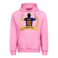 Fuchsia Pink Messi The Legend Urban Hoodie - artisFamous