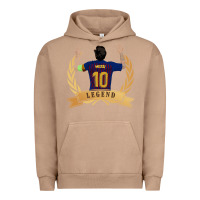 Pigment Burro Messi The Legend Urban Hoodie - artisFamous