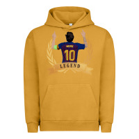 Pigment Peanut Butter Messi The Legend Urban Hoodie - artisFamous