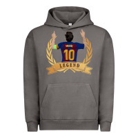 Pigment Tornado Messi The Legend Urban Hoodie - artisFamous