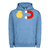 Pigment Pebble Blue chick magnet Urban Hoodie - artisFamous