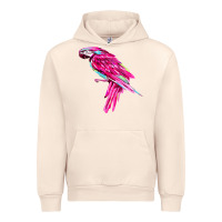 Sandshell pink parrot T-shirts Urban Hoodie - artisFamous