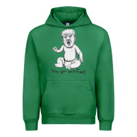 Emerald baby trump Urban Hoodie - artisFamous